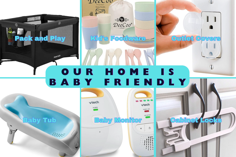 We provide all of the essentials for the traveling family! Pack a little lighter and use the baby gear we provide at no extra cost!