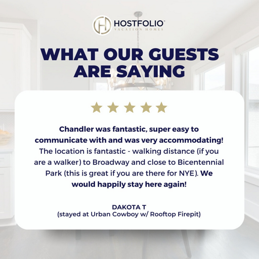 Come experience Nashville with us!