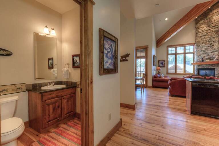 Convenient half-bathroom | Upper Level Convenient half-bathroom | Upper Level