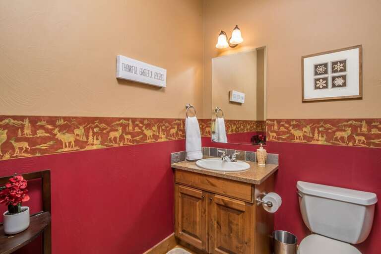 Convenient Half-Bath | Main Level