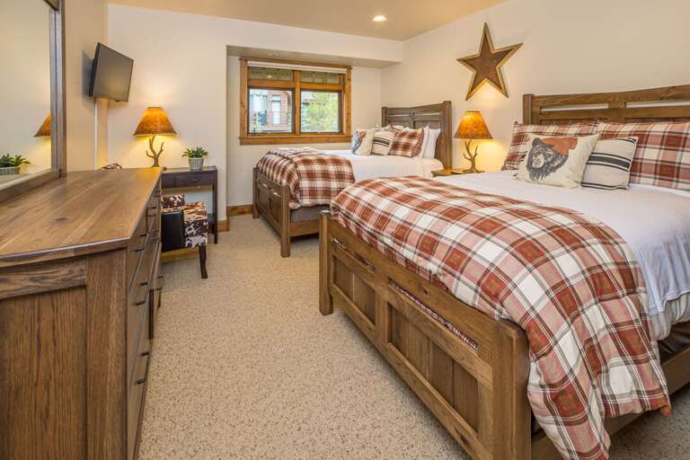 Two Double Sized Beds | Upper Level