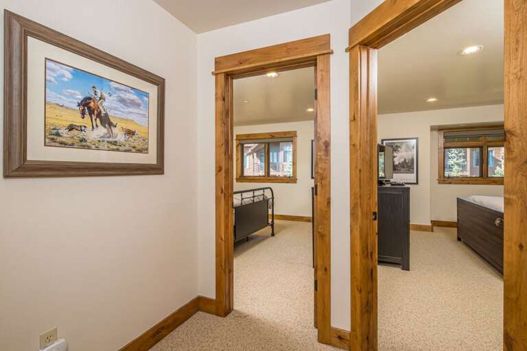 Entrances to the Bedrooms | Upper Level