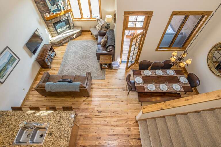 Open Concept Living Space | Main Level Open Concept Living Space | Main Level