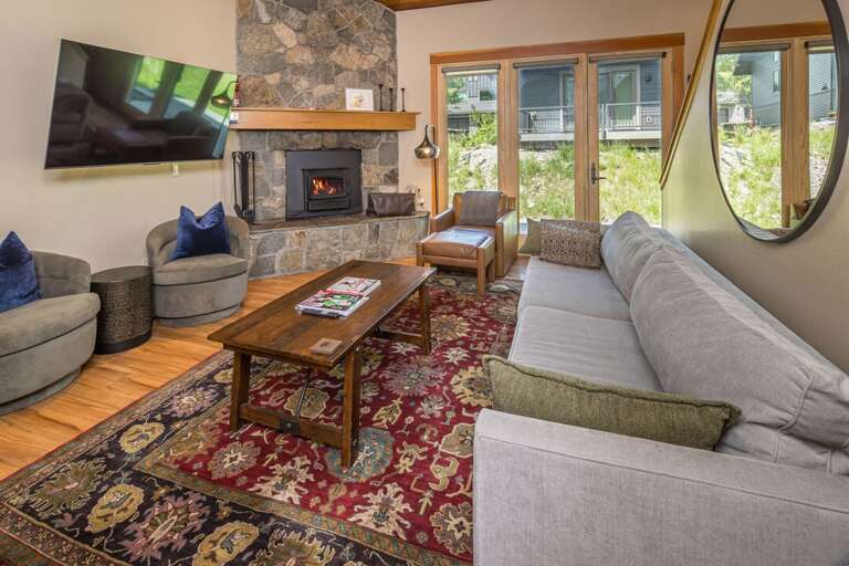 Cozy Up to the Fireplace | Main Level Cozy Up to the Fireplace | Main Level