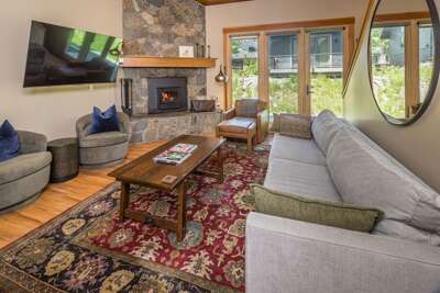 Cozy Up to the Fireplace | Main Level Cozy Up to the Fireplace | Main Level