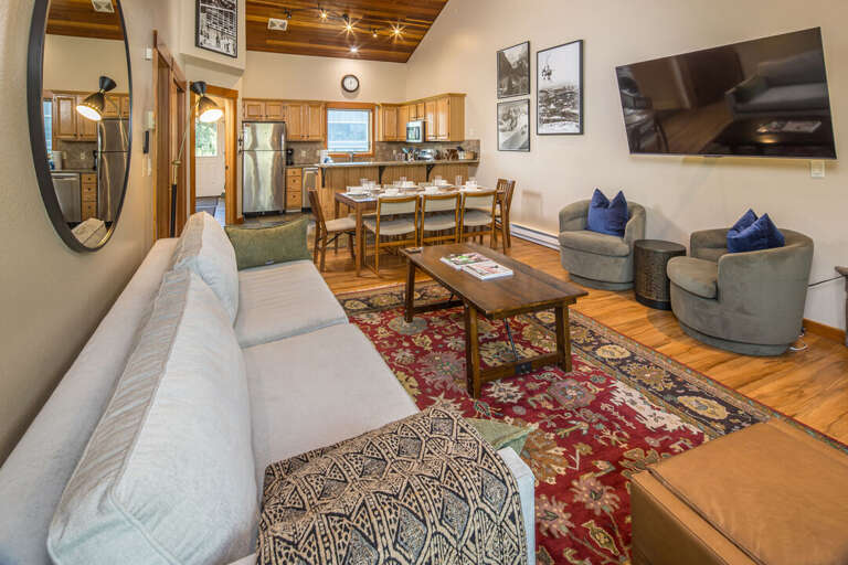 Lots of seating for everyone to be together!