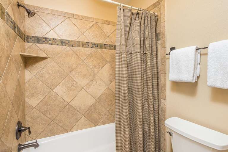 Take a Nice Hot Shower | Main level Bathroom