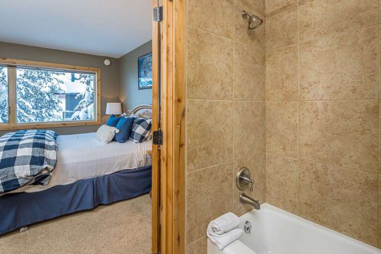 Take a hot shower | Upper Level