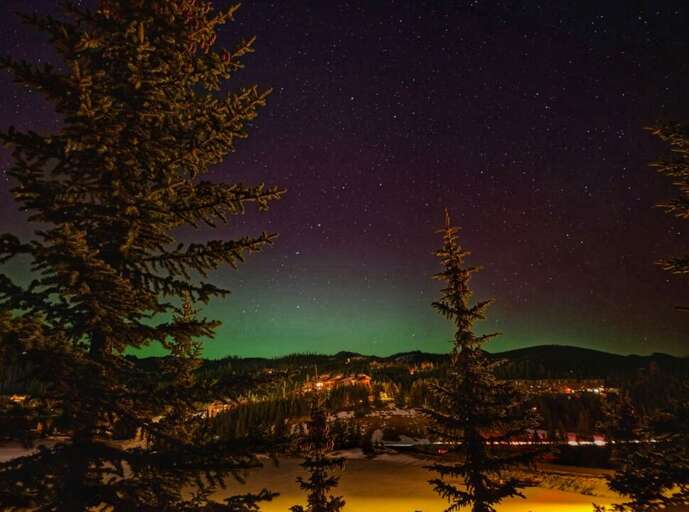 The Northern Lights were visible in January 2026