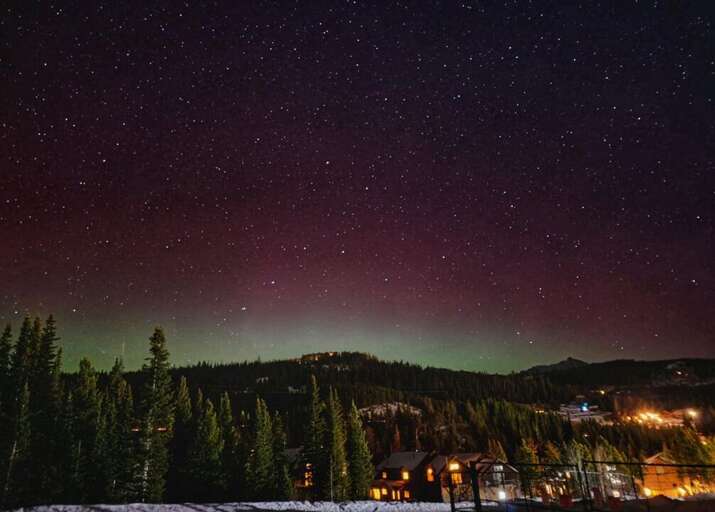 The Northern Lights were visible in January 2026