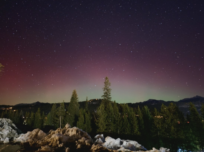 The Northern Lights were visible in January 2026