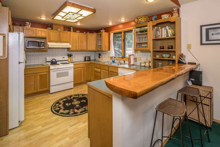 Bar Seating for Two People | Main Level