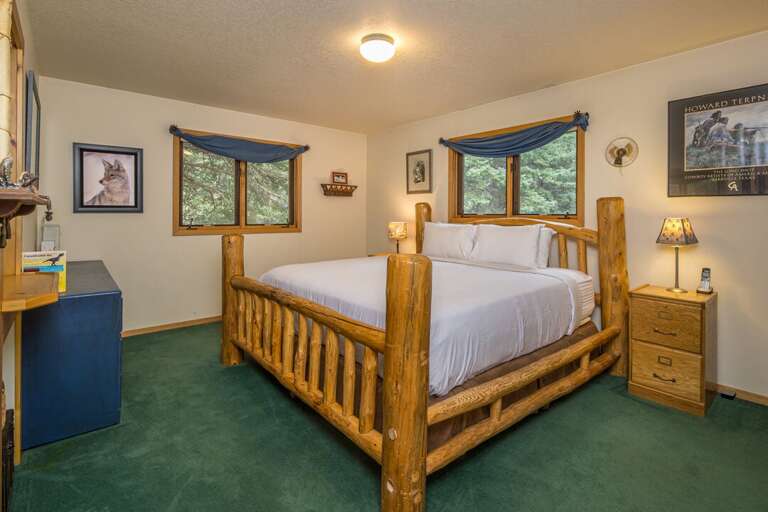 King-sized Bed | Main Level