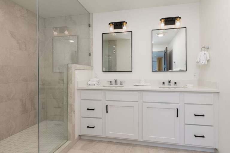 Lot of Counter Space | Primary Bathroom | Main Level