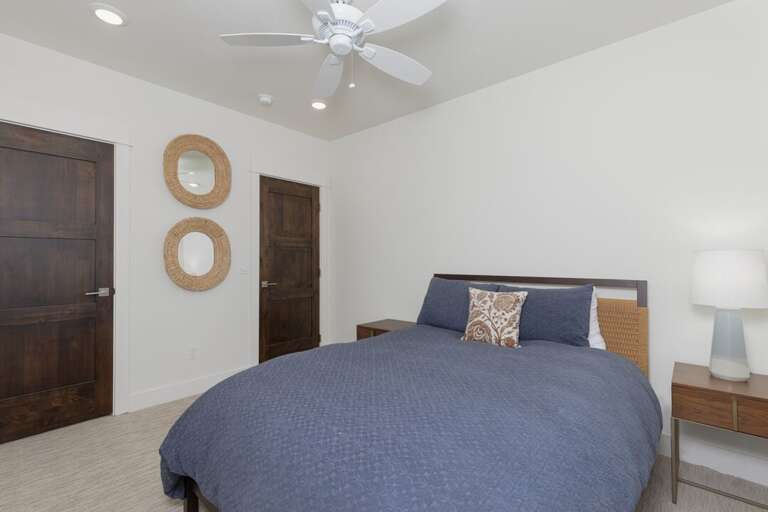 Get comfy | Queen-Sized Bed | Upper Level