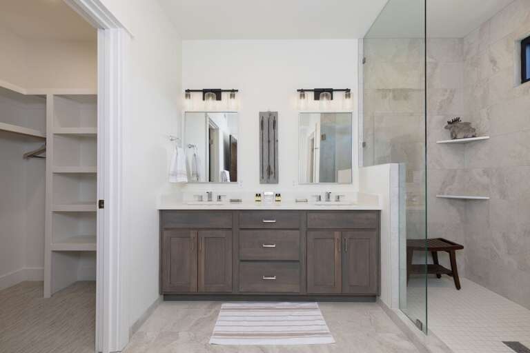 Double vanities are perfect for couples | Upper Level