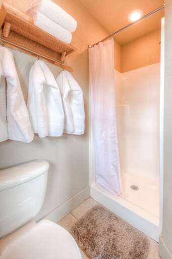 Have a nice long shower after your adventures | Second Bathroom