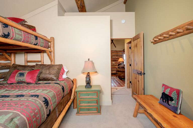 The perfect space at the end of the day | Twin over Queen Bunk Bed | Twin-sized Trundle Bed | Main Level