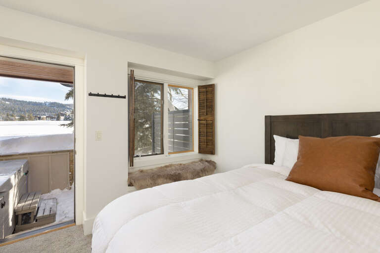 Access to the Hot Tub | Lower Level Access to the Hot Tub | Lower Level