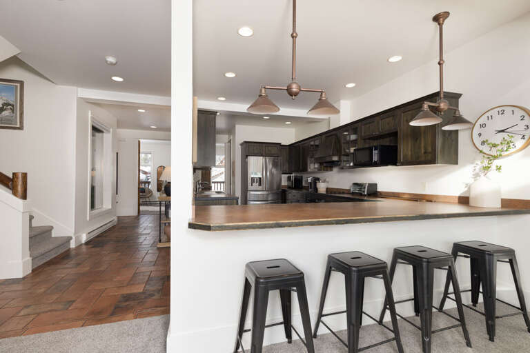 Bar Seating for Four People | Main Level Bar Seating for Four People | Main Level