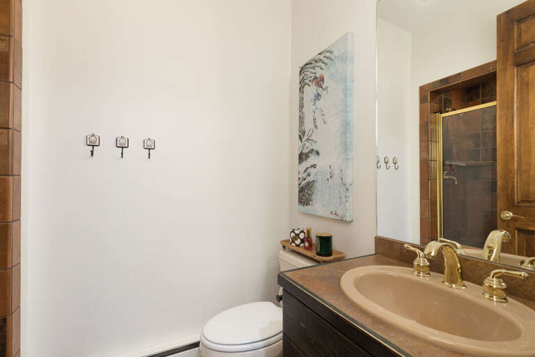 Bathroom off the Kitchen | Main Level Bathroom off the Kitchen | Main Level