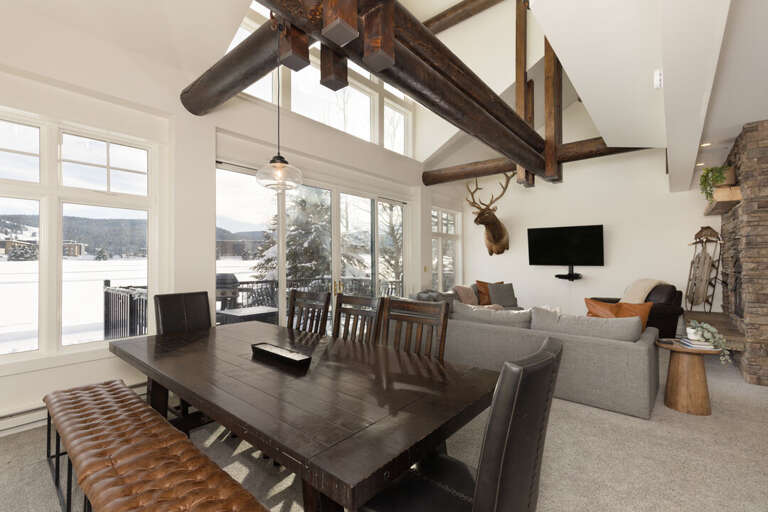 Dining Table Seating for Eight People | Main Level Dining Table Seating for Eight People | Main Level