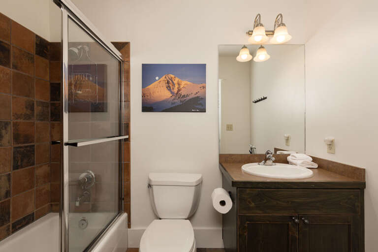 Enjoy a Hot Shower or Bath | Lower Level Enjoy a Hot Shower or Bath | Lower Level