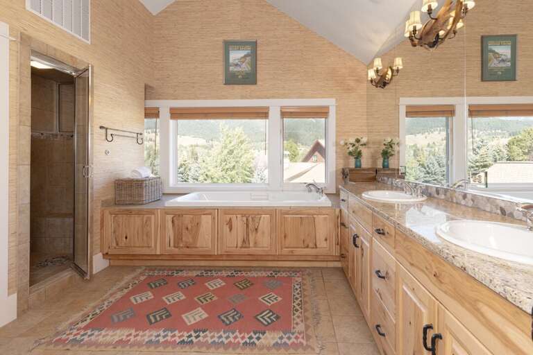 Take a luxurious shower | Upper Level