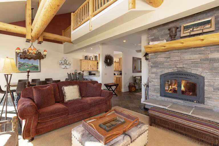 Read a good book by the fire | Main Level