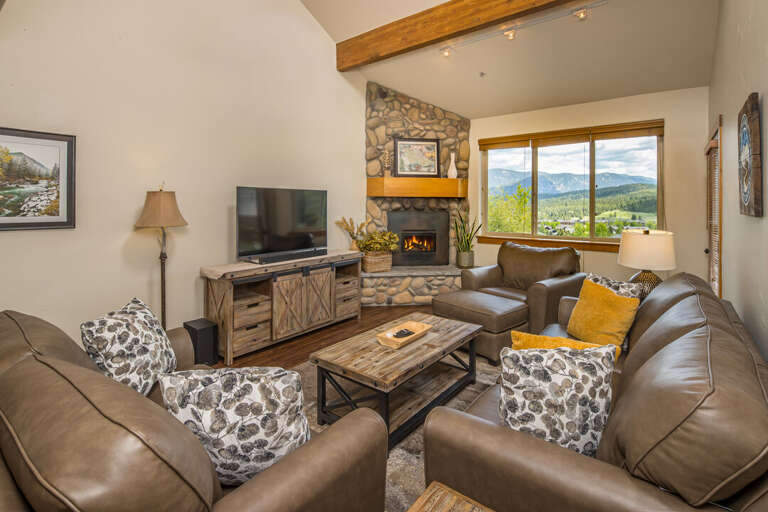 Cozy up by the fire | Main Level