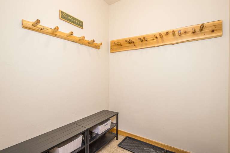 Store your boots and skis | Main Level Store your boots and skis | Main Level