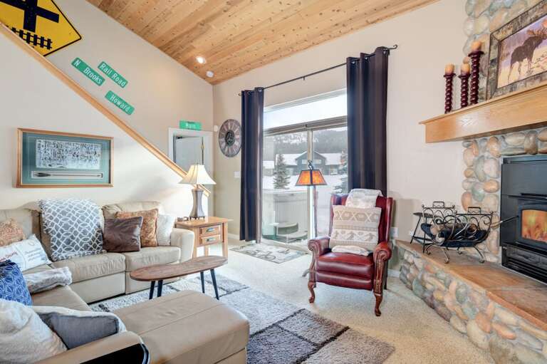 Enjoy the views from the living room | Main Level Enjoy the views from the living room | Main Level