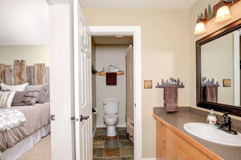 Enjoy the ensuite bathroom | Main Level