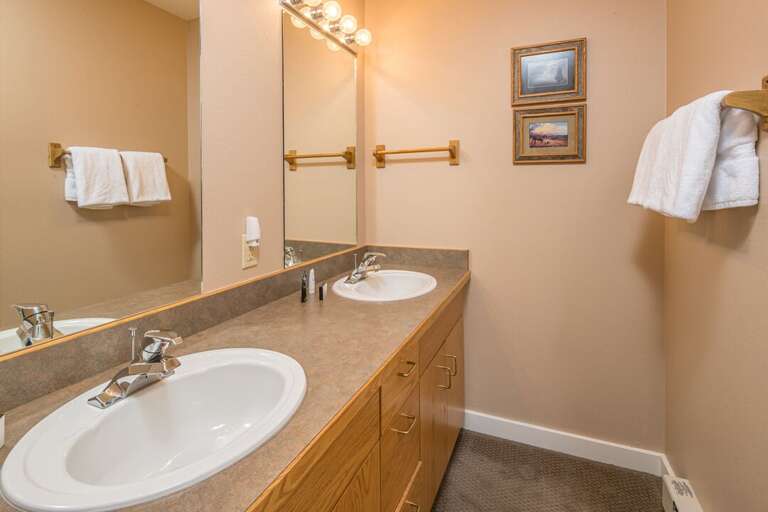 En-suite Bathroom with Double Vanity | Upper Level
