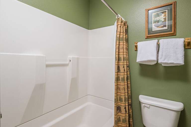 Enjoy a Hot Shower | Main Level