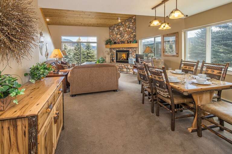 Open-concept Living Area | Main Level