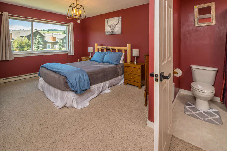 Bedroom 2 with Ensuite | Upper Level