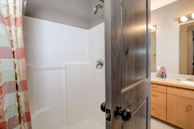 Have a hot shower after a fun day | Upper Level