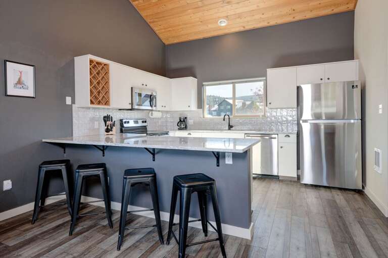 Have your morning coffee at the bar | Main Level Have your morning coffee at the bar | Main Level