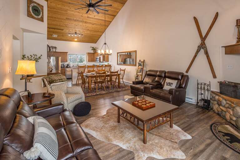 Open Concept Living Area | Main Level