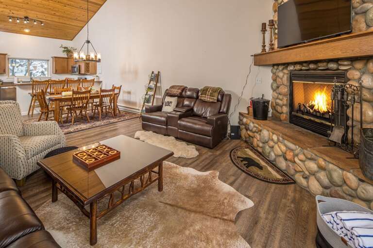 Open Concept Living Area | Main Level