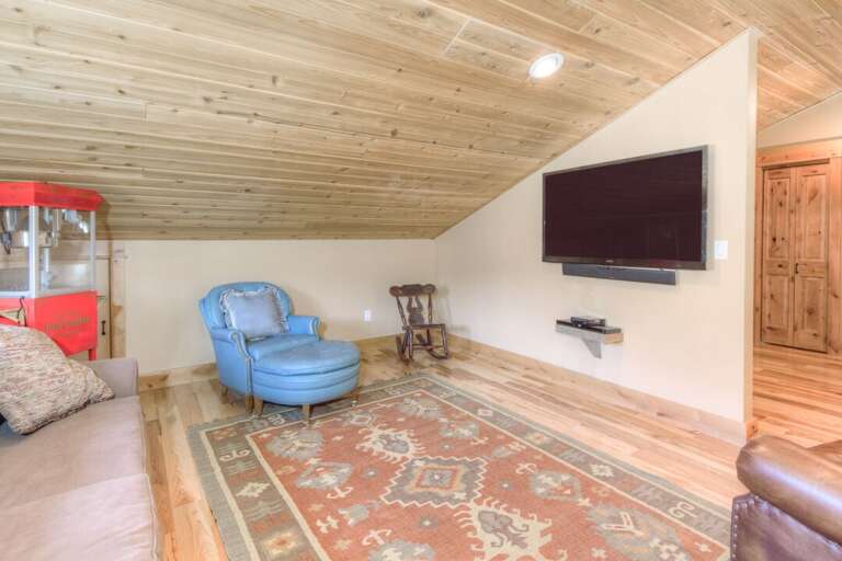 Pop some popcorn in the loft | Upper Level Pop some popcorn in the loft | Upper Level