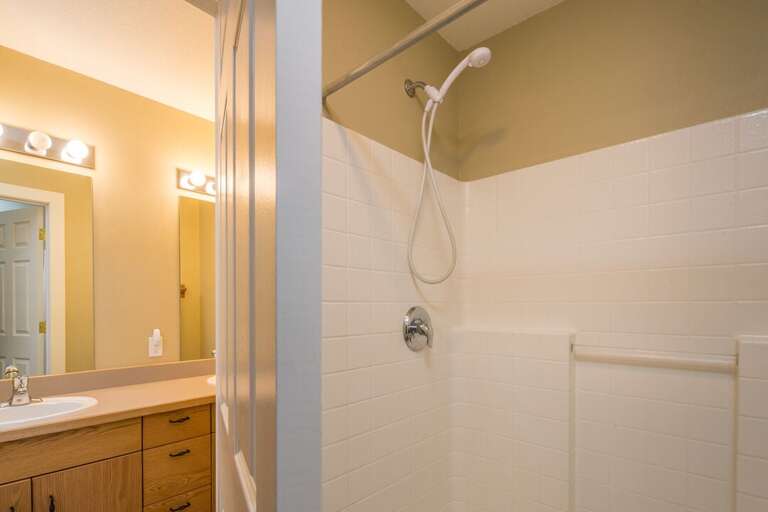 Take a nice hot shower | Upper Level