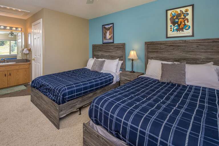 Have a sleepover |Full-Sized Beds | Upper Level