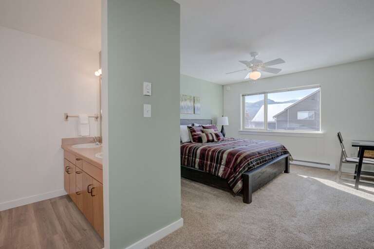 Every bedroom has its own private bathroom | Upper Level