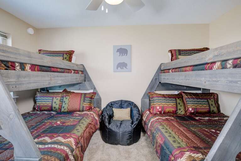 Hangout and read in the bean bag chair | Upper Level