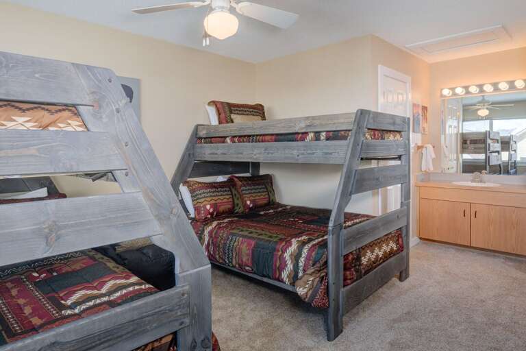 This room sleeps 6 comfortably | Upper Level