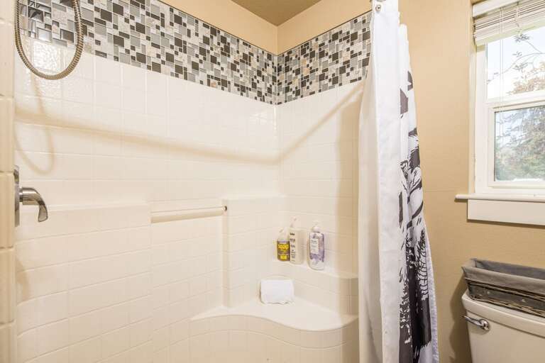 Have a nice long shower after a day of adventuring | Main Level