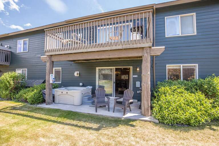 Relax in the hot tub | Main Level