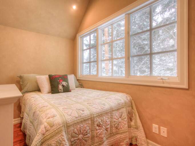 Sleep in the nook and watch the snow fall | Upper Level